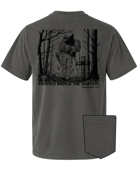Patience Brings The Harvest POCKET Tee
