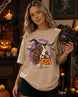 Spooky Season Witch Spaniel Dog Hunting T-shirt