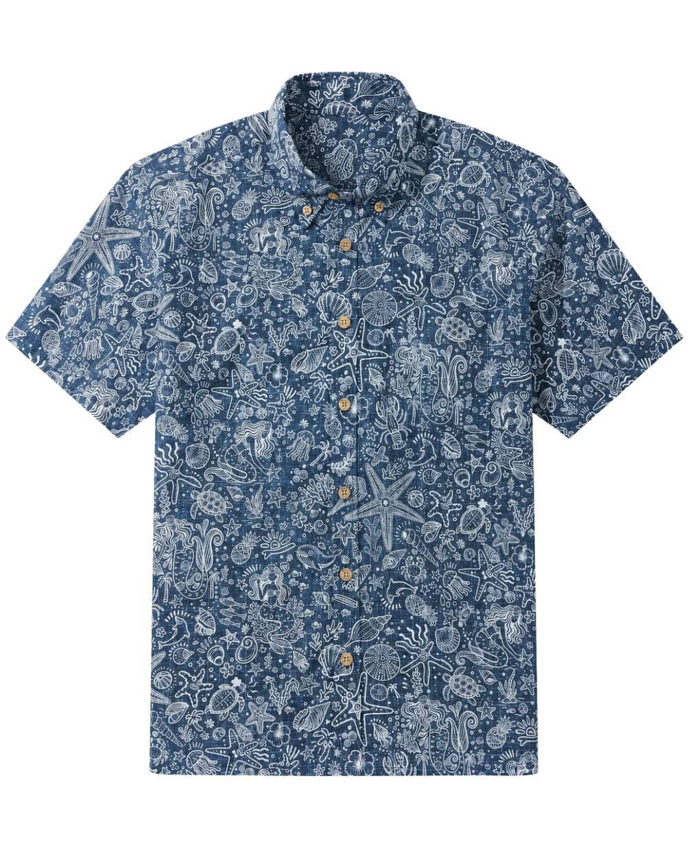 Deep Sea Marine Life Men's Breathable Shirt