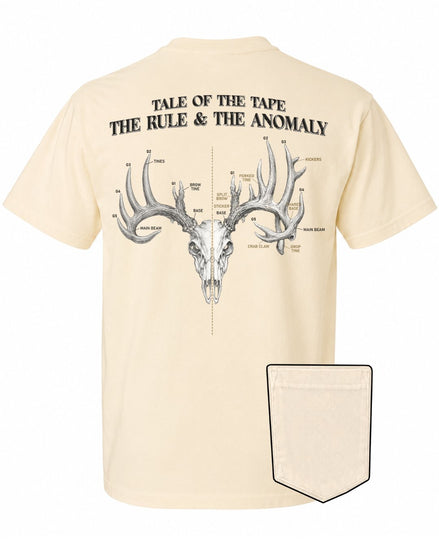 Tale Of The Tape Deer Antler POCKET Tee