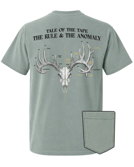 Tale Of The Tape Deer Antler POCKET Tee