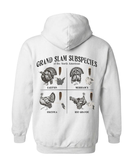 Grand Slam 4-Subspecies Hoodie - WHITE