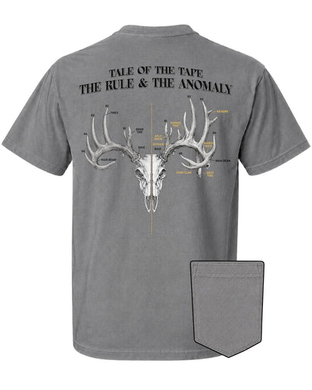 Tale Of The Tape Deer Antler POCKET Tee
