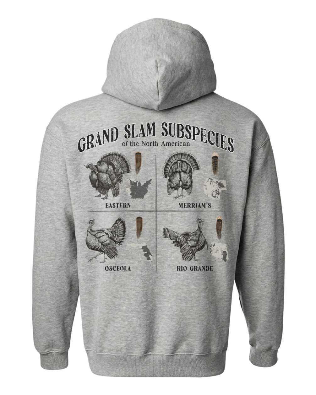 Grand Slam 4-Subspecies Hoodie - SPORT GREY