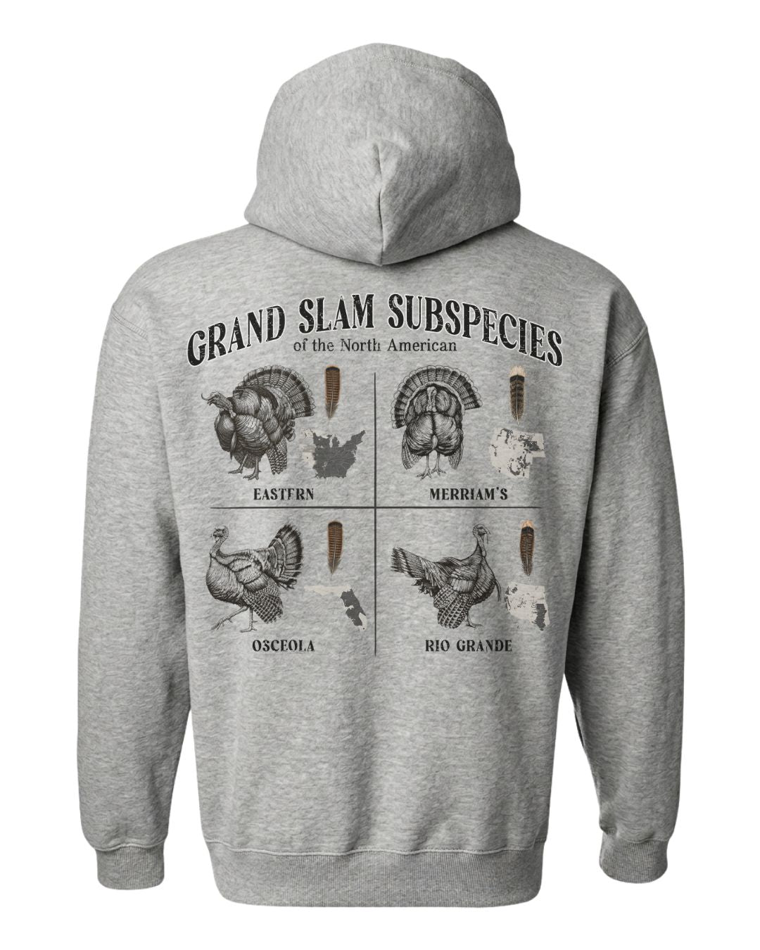 Grand Slam 4-Subspecies Hoodie - SPORT GREY