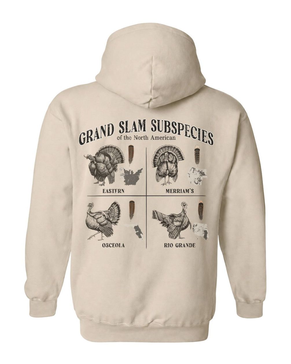 Grand Slam 4-Subspecies Hoodie - SAND