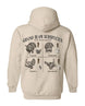 Grand Slam 4-Subspecies Hoodie - SAND