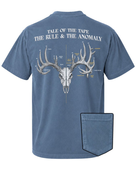 Tale Of The Tape Deer Antler POCKET Tee