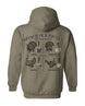 Grand Slam 4-Subspecies Hoodie - MILITARY GREEN