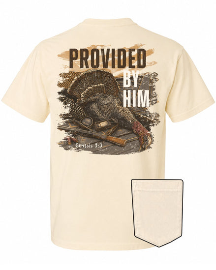 Genesis 93 Christian Turkey Hunting POCKET Tee