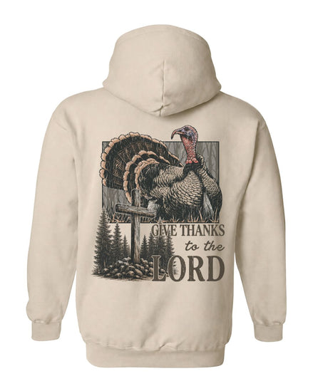 Give Thanks To The Lord Hoodie