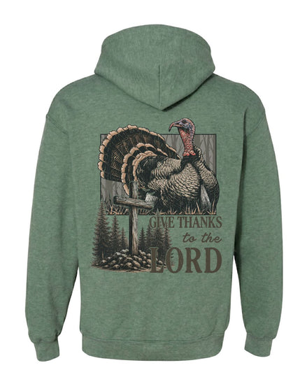 Give Thanks To The Lord Hoodie