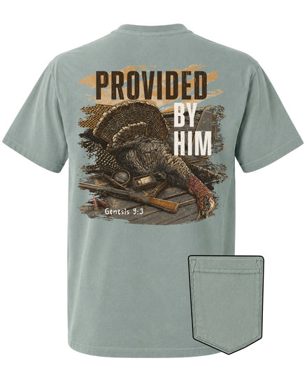 Genesis 93 Christian Turkey Hunting POCKET Tee