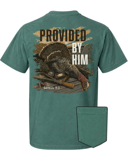Genesis 93 Christian Turkey Hunting POCKET Tee