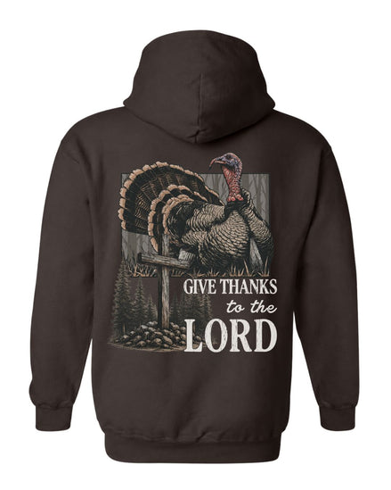 Give Thanks To The Lord Hoodie