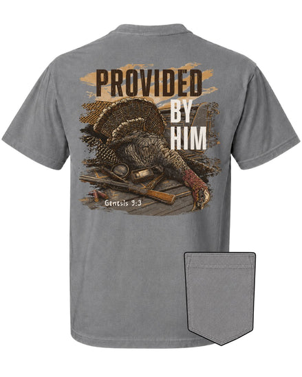 Genesis 93 Christian Turkey Hunting POCKET Tee