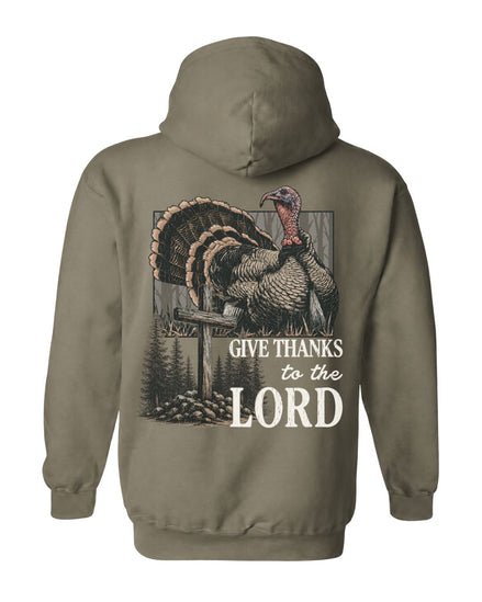Give Thanks To The Lord Hoodie