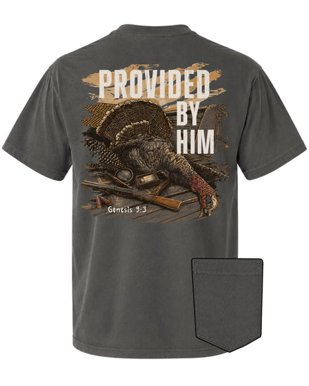 Genesis 93 Christian Turkey Hunting POCKET Tee