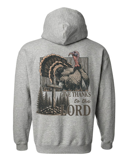 Give Thanks To The Lord Hoodie