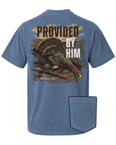 Genesis 93 Christian Turkey Hunting POCKET Tee