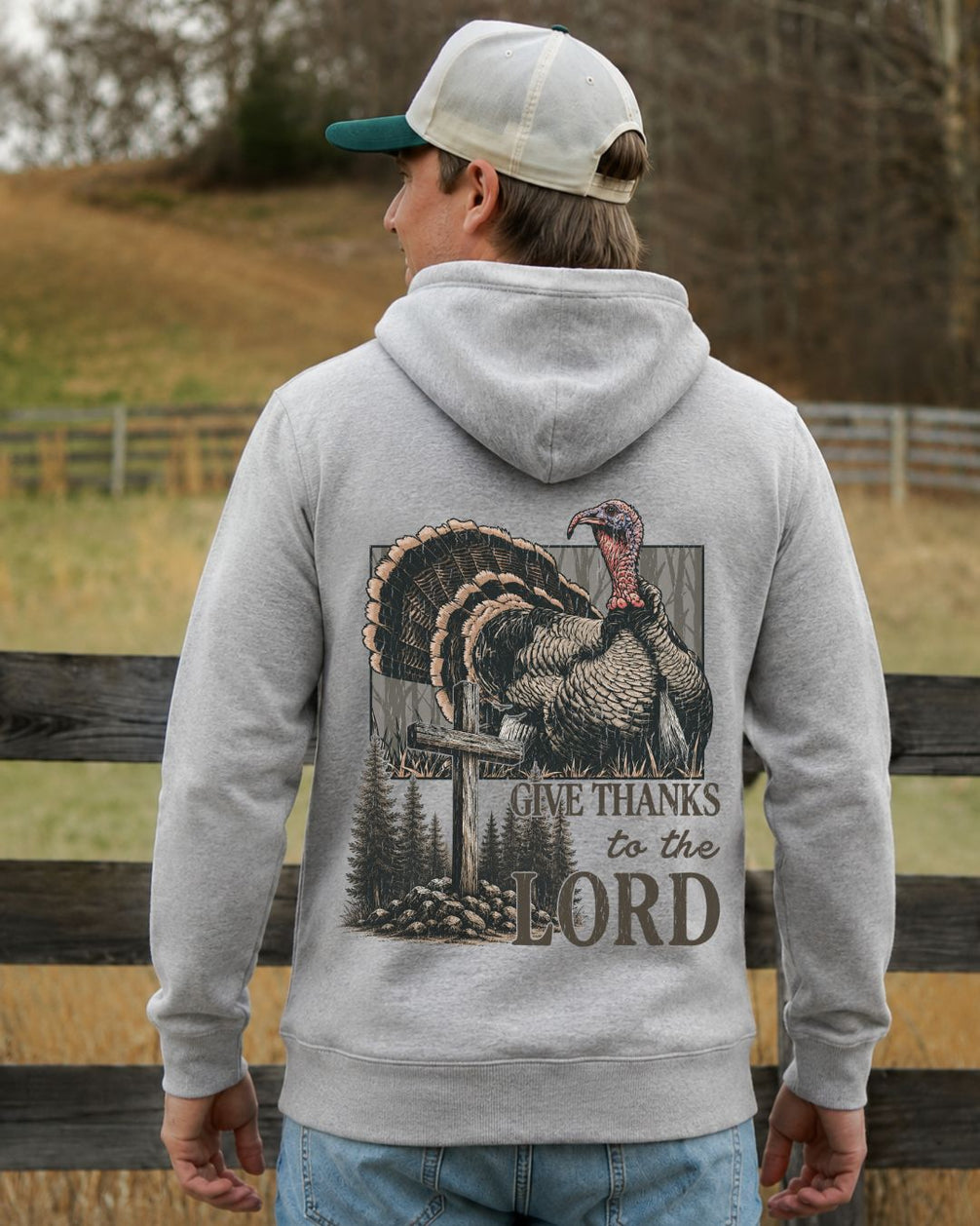 Give Thanks To The Lord Hoodie