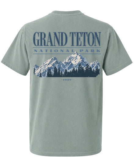 The 1929 Teton Heritage POCKET Tee