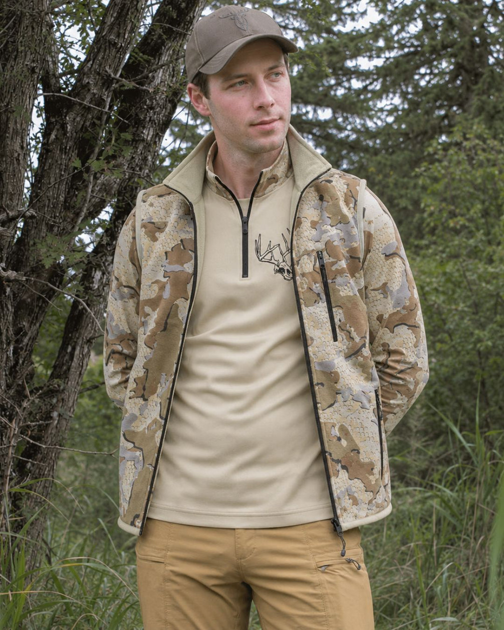 Combo lifestyle - In It For Blood Camo Layering Series