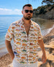 Vibrant Reef Fish Men's Breathable Shirt