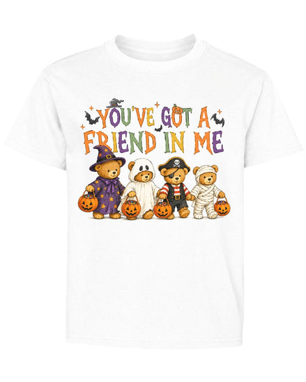 Trick-or-Treat Best Friends Bears Youth Tee