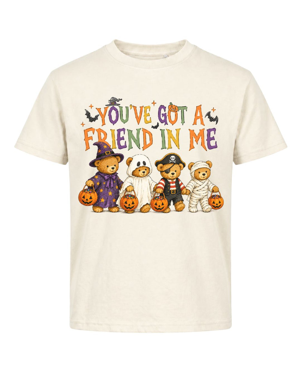Trick-or-Treat Best Friends Bears Youth Tee