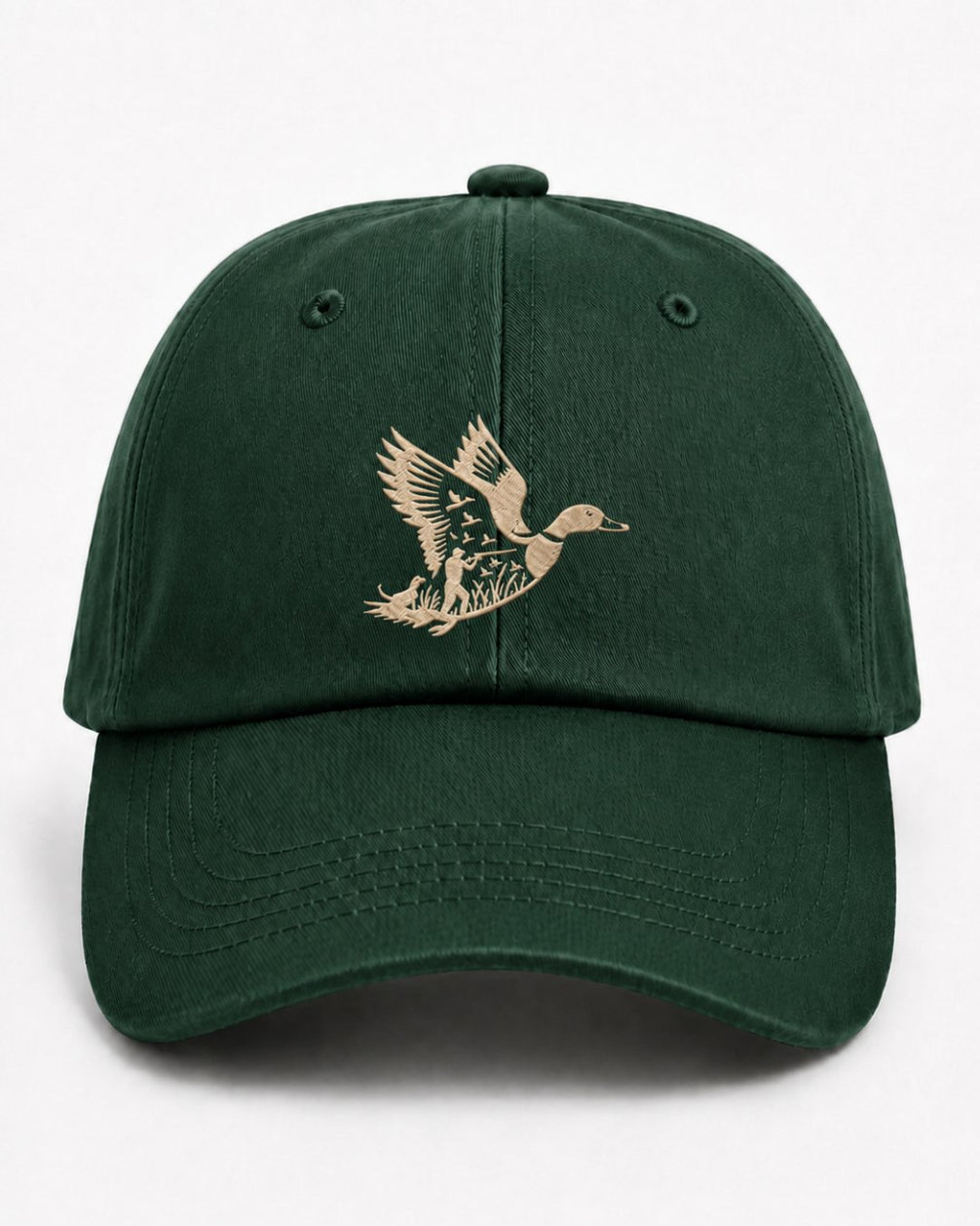 Duck Hunting Embroidered Classic Hat