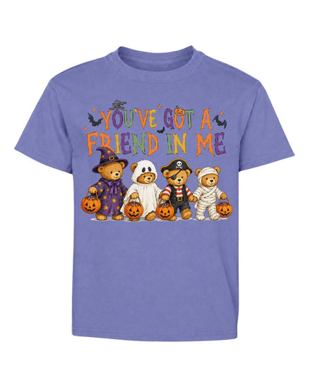 Trick-or-Treat Best Friends Bears Youth Tee