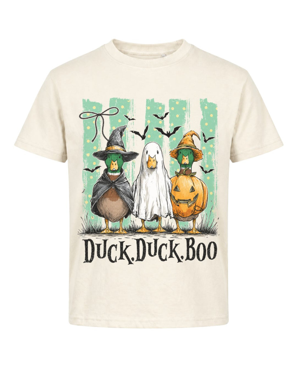 Duck Duck Boo Custome Halloween Youth Tee