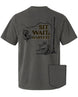 Sit, Wait And Harvest Turkey POCKET Tee