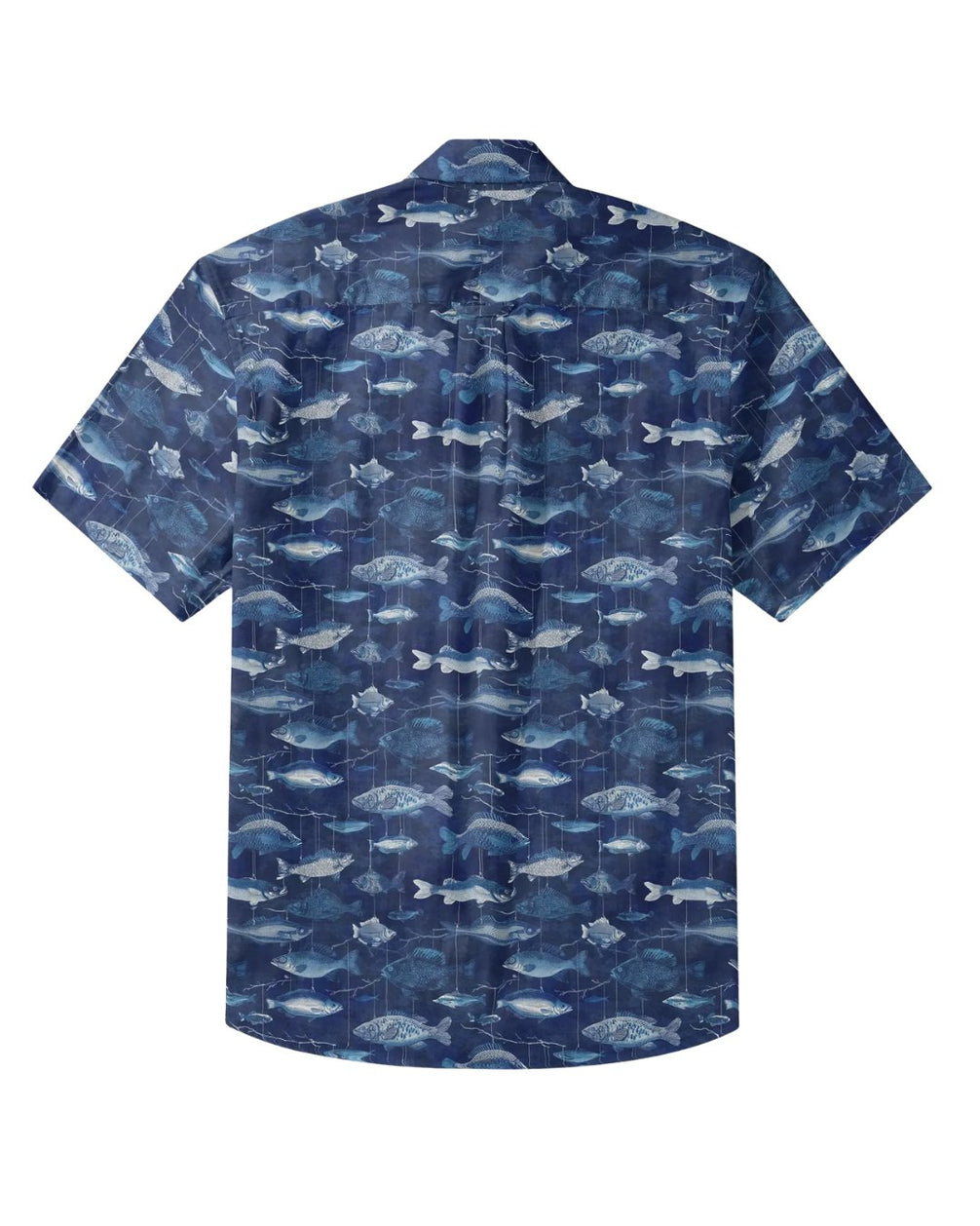 Deep Blue Angler Men's Breathable Shirt