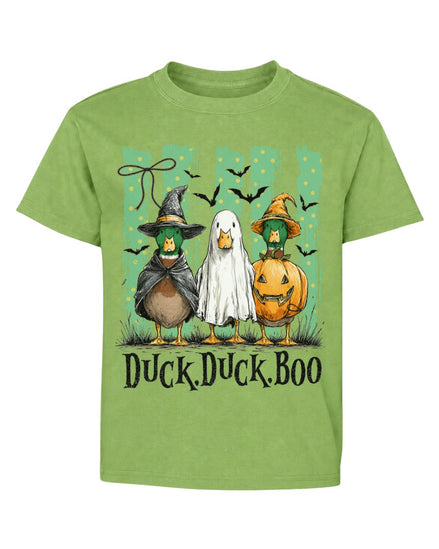 Duck Duck Boo Custome Halloween Youth Tee