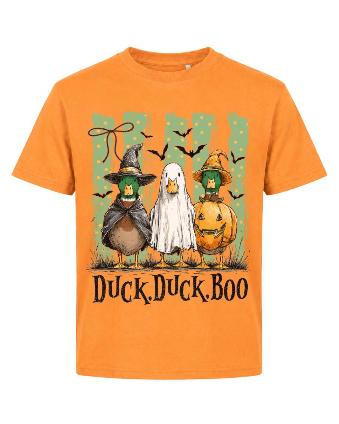 Duck Duck Boo Custome Halloween Youth Tee