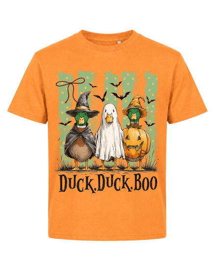 Duck Duck Boo Custome Halloween Youth Tee