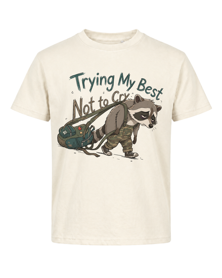 Trying My Best Not To Cry Youth Tee