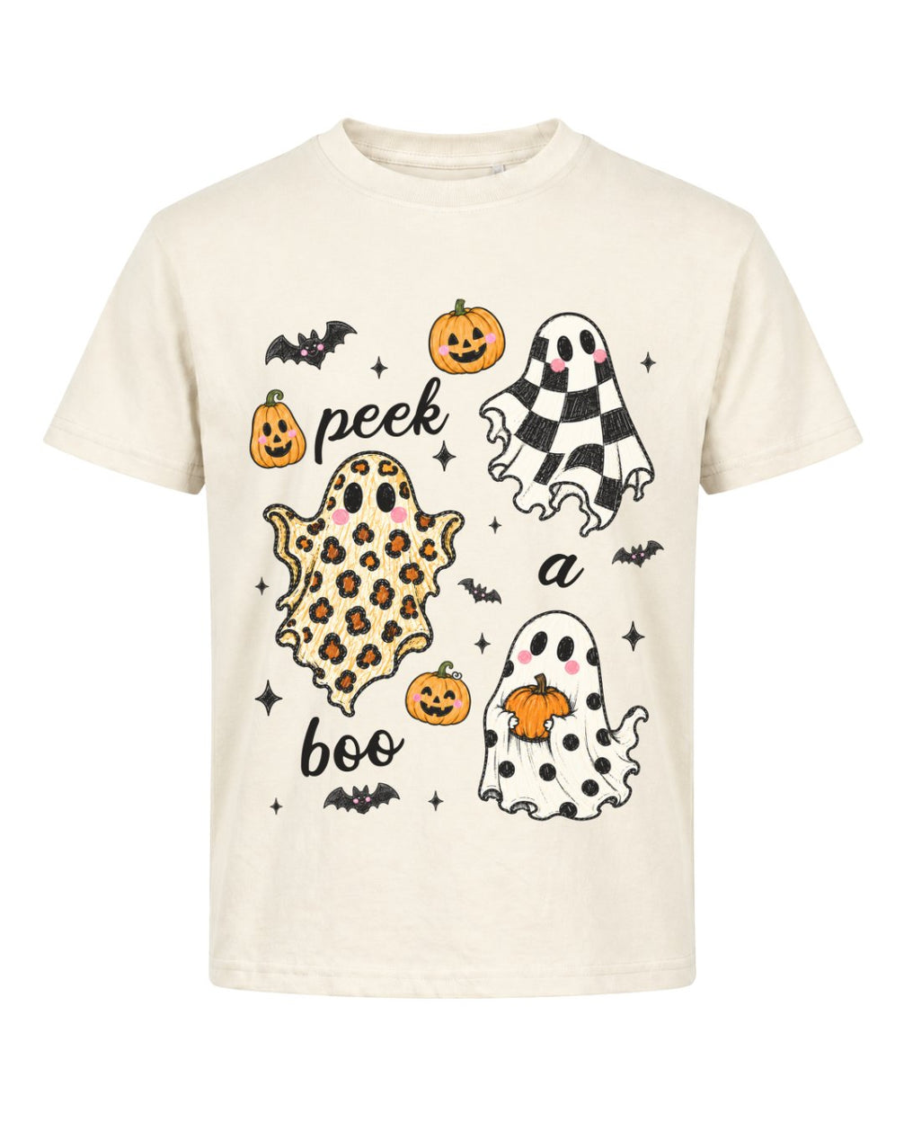 Funny Ghosts Peak-a-boo Youth Tee