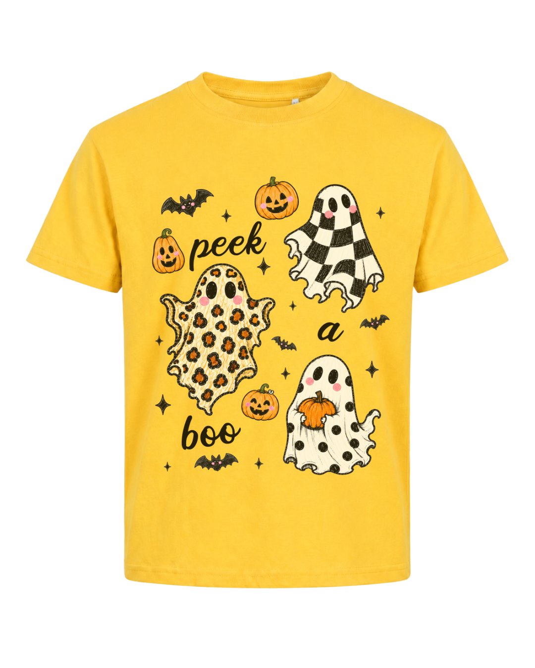 Funny Ghosts Peak-a-boo Youth Tee