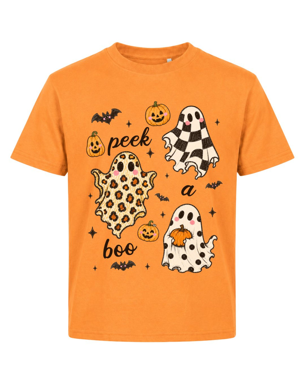 Funny Ghosts Peak-a-boo Youth Tee