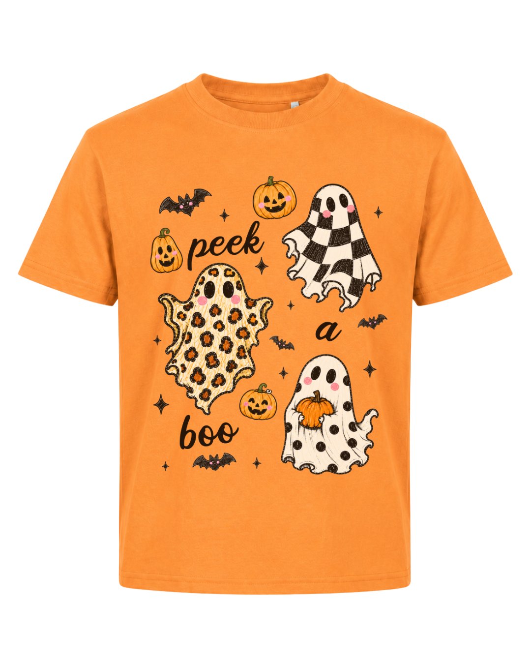 Funny Ghosts Peak-a-boo Youth Tee