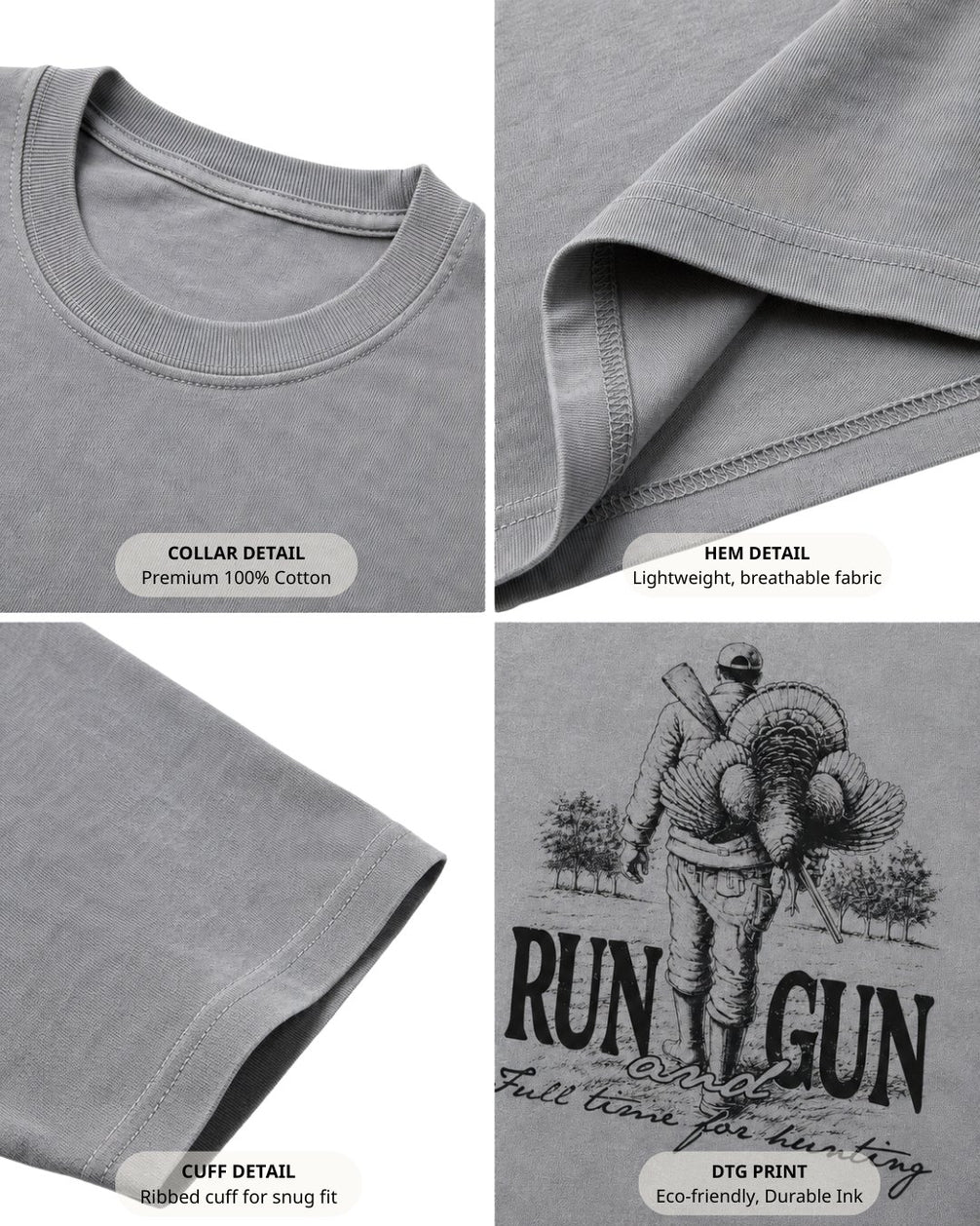 Run & Gun Hunting POCKET Tee