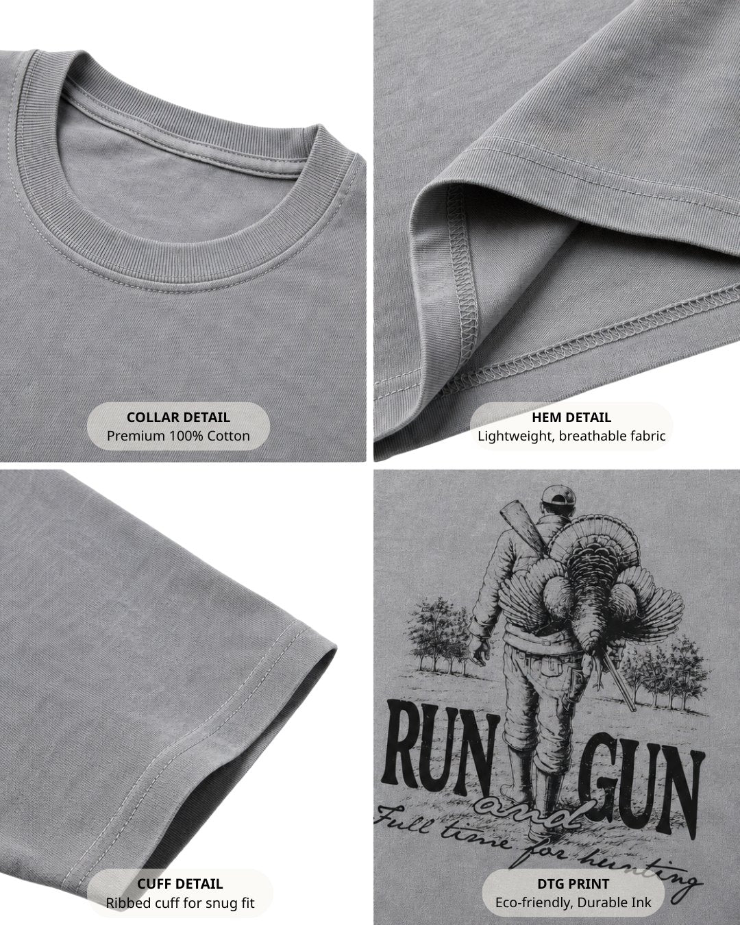 Run & Gun Hunting POCKET Tee