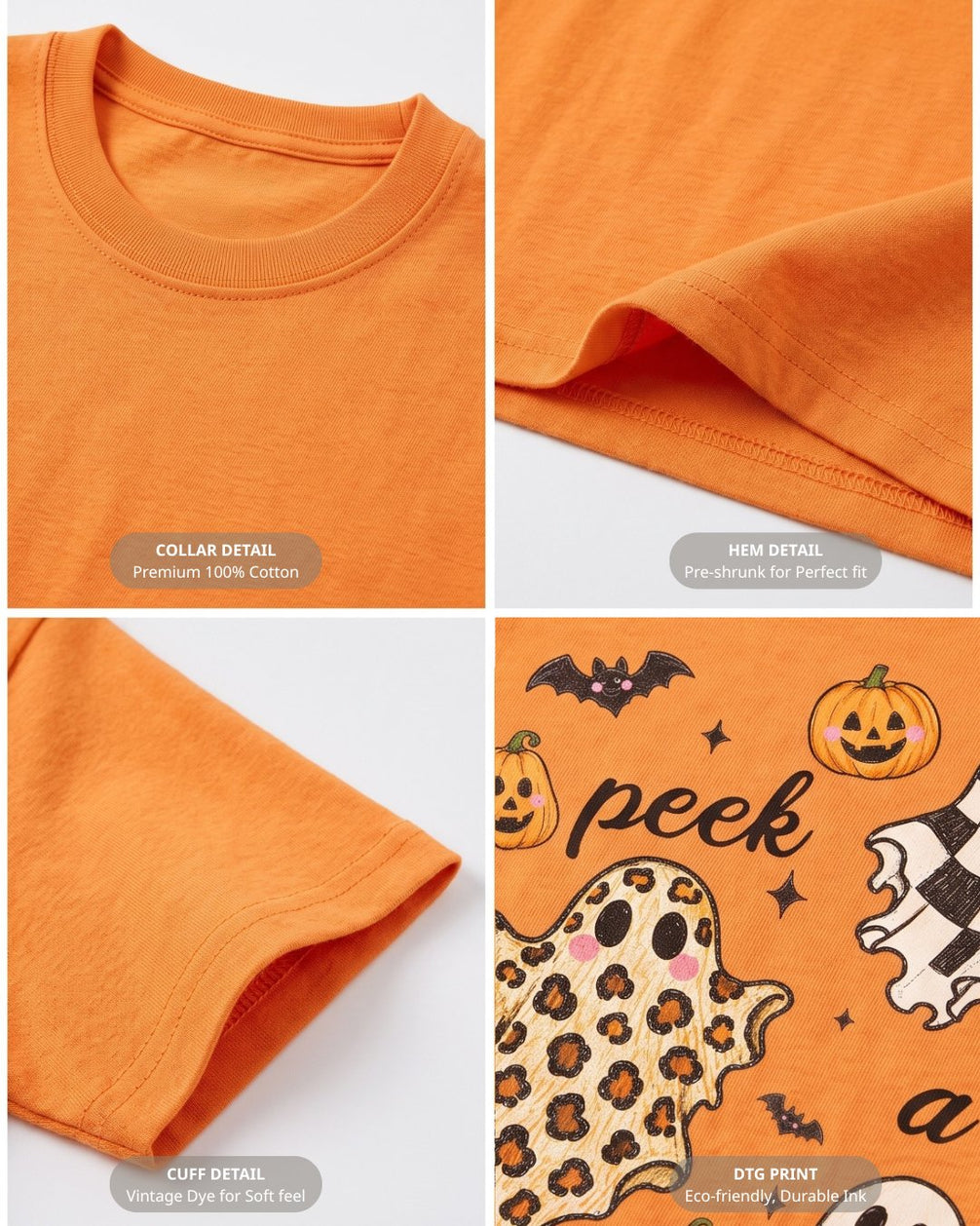 Funny Ghosts Peak-a-boo Youth Tee