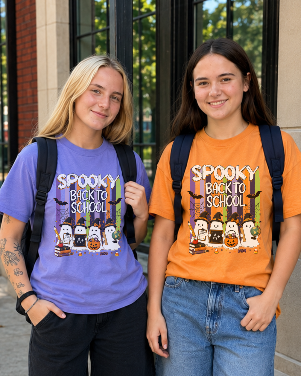 Spooky Back To School Youth Tee
