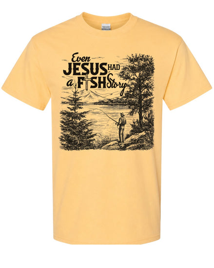"Jesus Fish Story" T-shirt