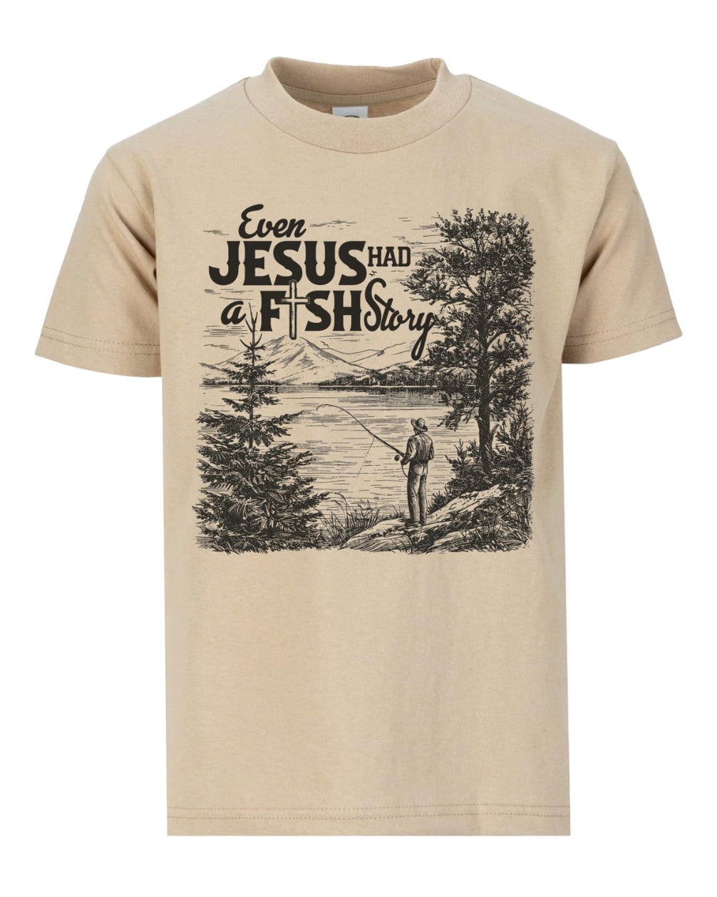 "Jesus Fish Story" T-shirt
