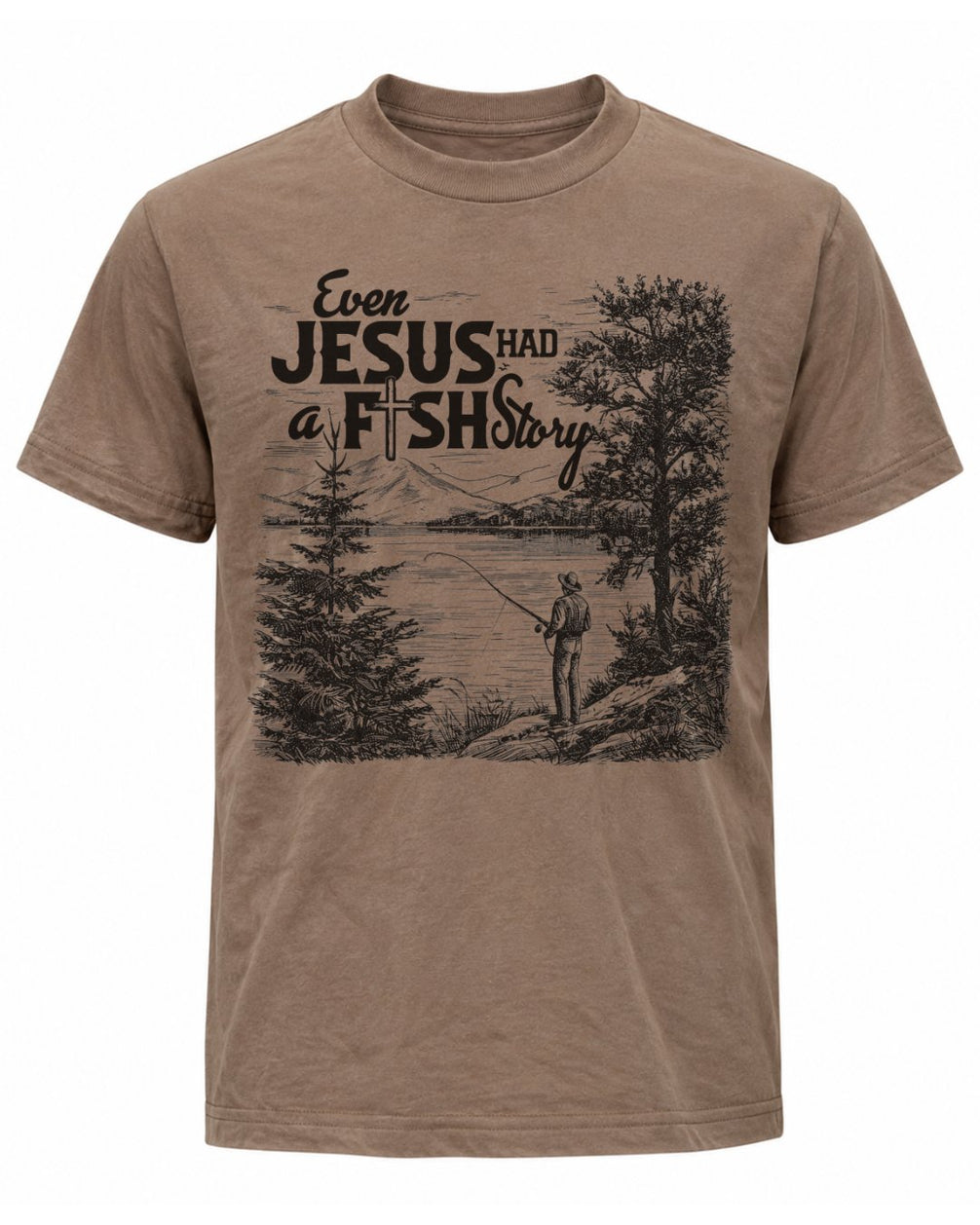"Jesus Fish Story" T-shirt